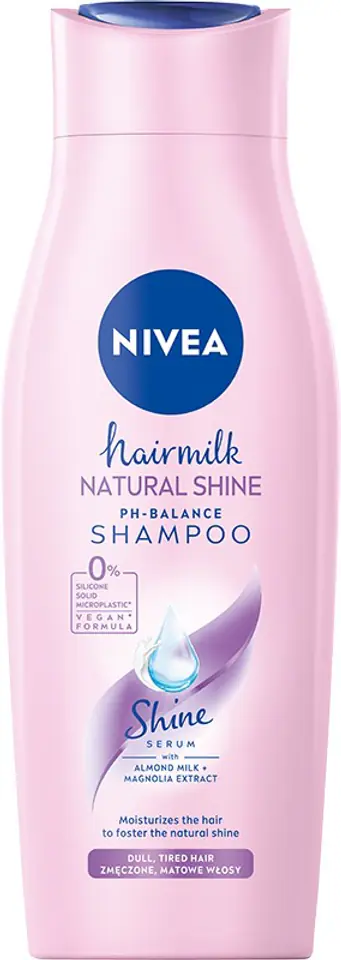 ⁨NIVEA H.C.SZAMP 400ml Hair Milk wł.matowe/zmęcz&⁩ w sklepie Wasserman.eu