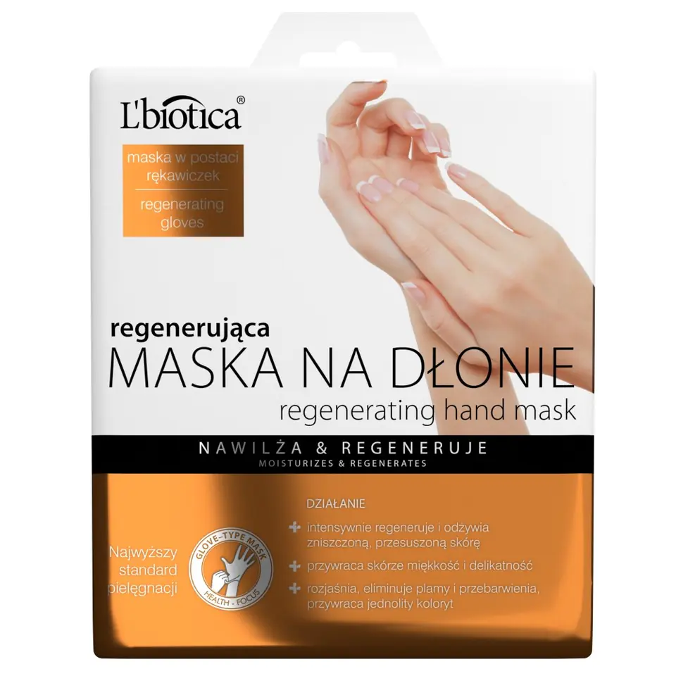 ⁨LB L`biotica Ręce Maska Regenerujaca rękawiczki⁩ w sklepie Wasserman.eu