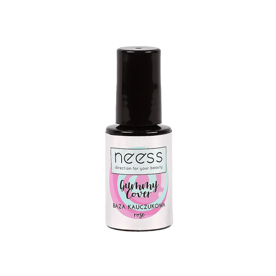 ⁨NEESS Baza kauczukowa do lakierów hybrydowych Gummy Cover - Rose 4ml⁩ w sklepie Wasserman.eu