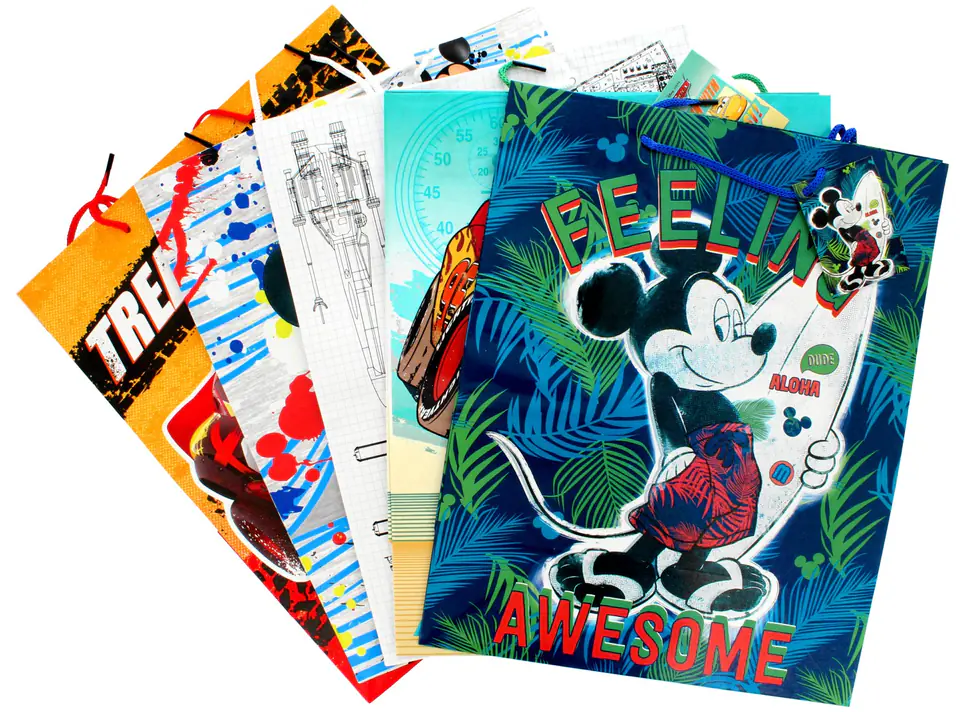 ⁨Disney gift bag - size "L" 1pcs - mix of patterns⁩ at Wasserman.eu