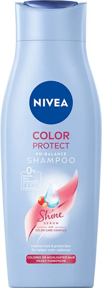 ⁨Nivea Szampon Color Care Protect włosy farbowane 400ml⁩ w sklepie Wasserman.eu