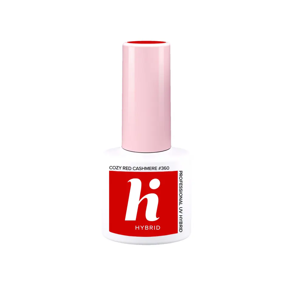 ⁨Hi Hybrid Lakier hybrydowy Apres-Ski nr 360 Cozy Red Cashmere 5ml⁩ w sklepie Wasserman.eu