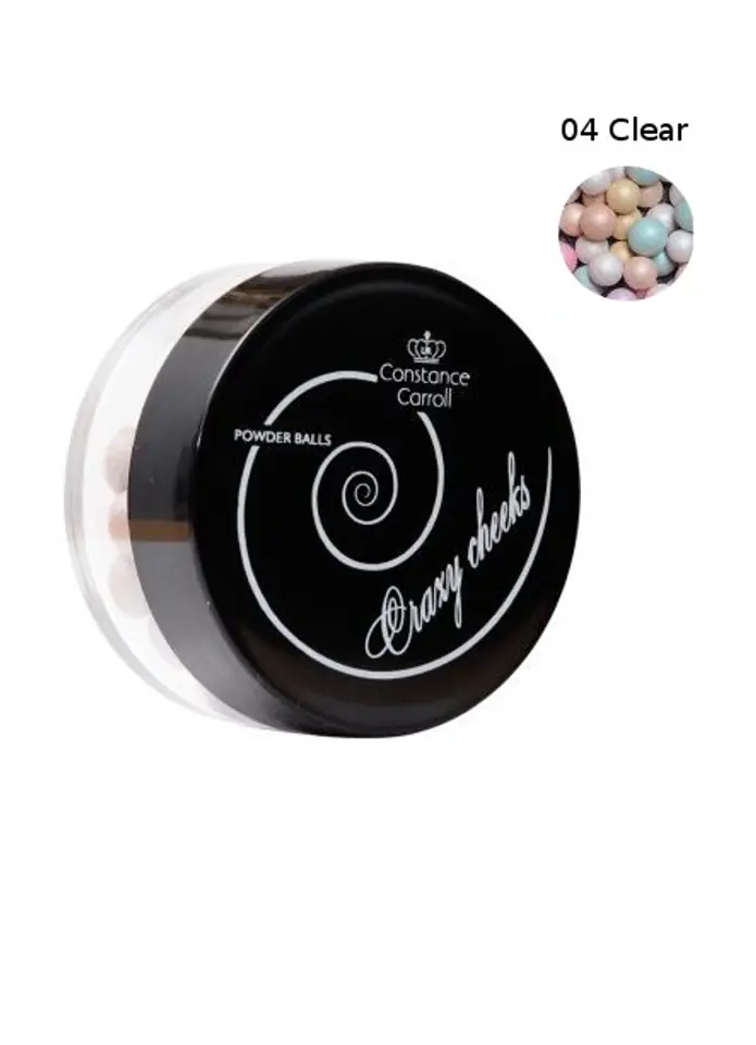 ⁨Constance Carroll Puder w kulkach Crazy Cheeks nr 04 Clear 13g⁩ w sklepie Wasserman.eu