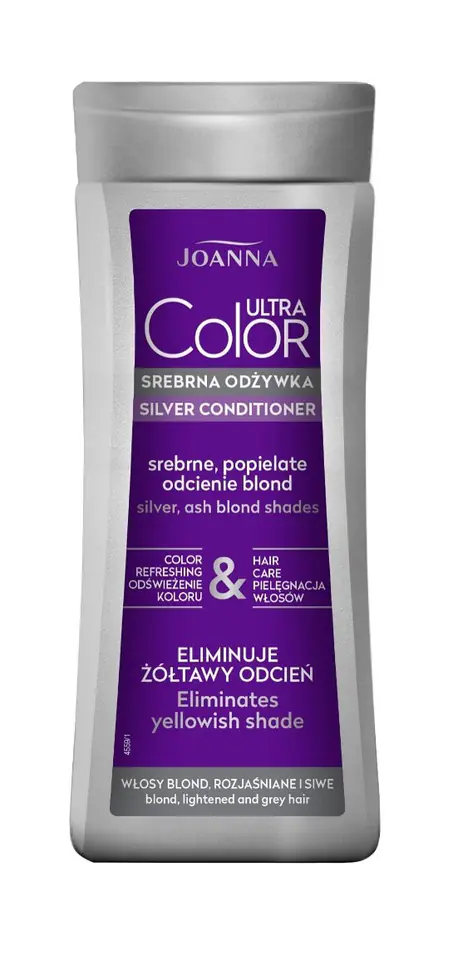 ⁨JOANNA COL. SYSTEM Conditioner silver odc/blond 200 ml⁩ at Wasserman.eu