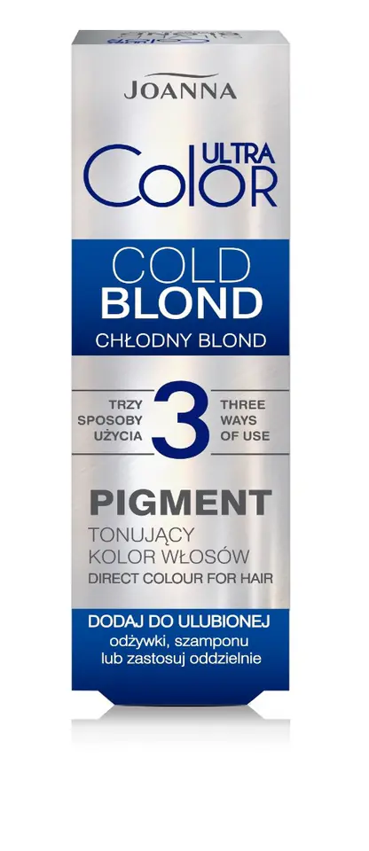 ⁨Joanna Ultra Color Pigment tonujący kolor włosów chłodny blond⁩ w sklepie Wasserman.eu