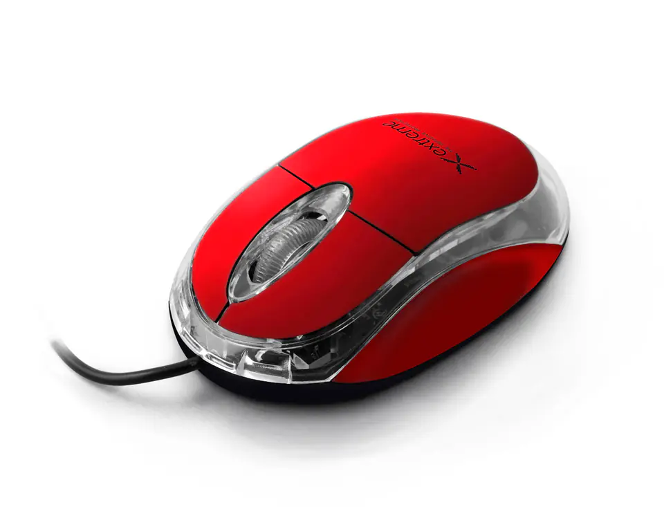 XM102R Wired 3D Optical USB Mouse Camille Red Extreme at Wasserman.eu