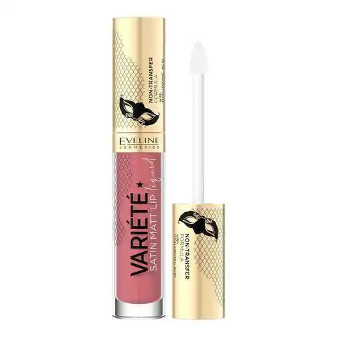 ⁨Eveline Liquid Lipstick Variete Satin Matt No. 05 4.5ml⁩ at Wasserman.eu