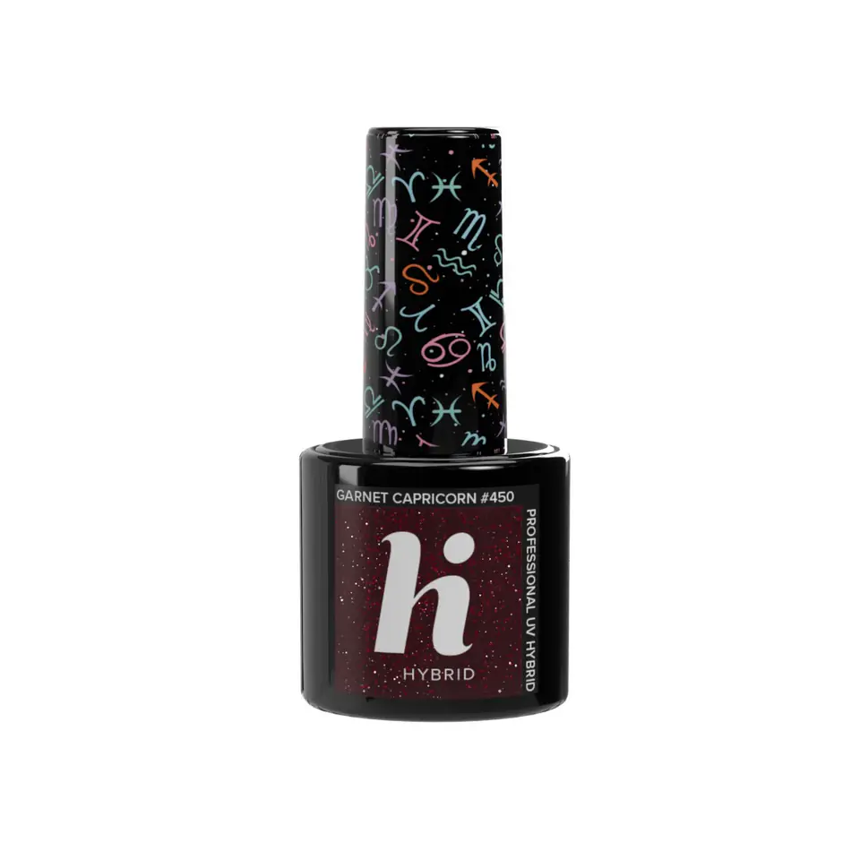 ⁨Hi Hybrid Hybrid gel polish Zodiac no.450 Garnet Capricorn 5ml⁩ at Wasserman.eu