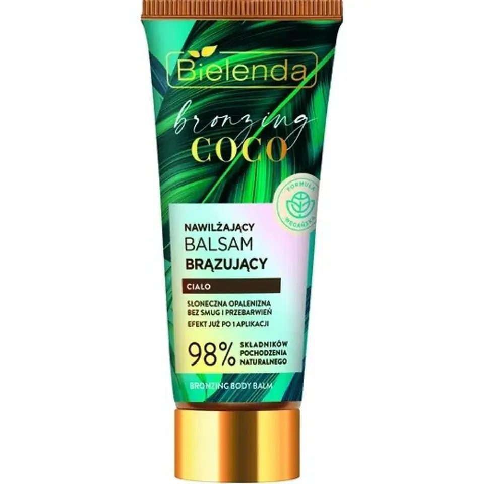 ⁨Bielenda Bronzing Coco Nawilżający balsam brązujący do ciała, 200ml⁩ w sklepie Wasserman.eu