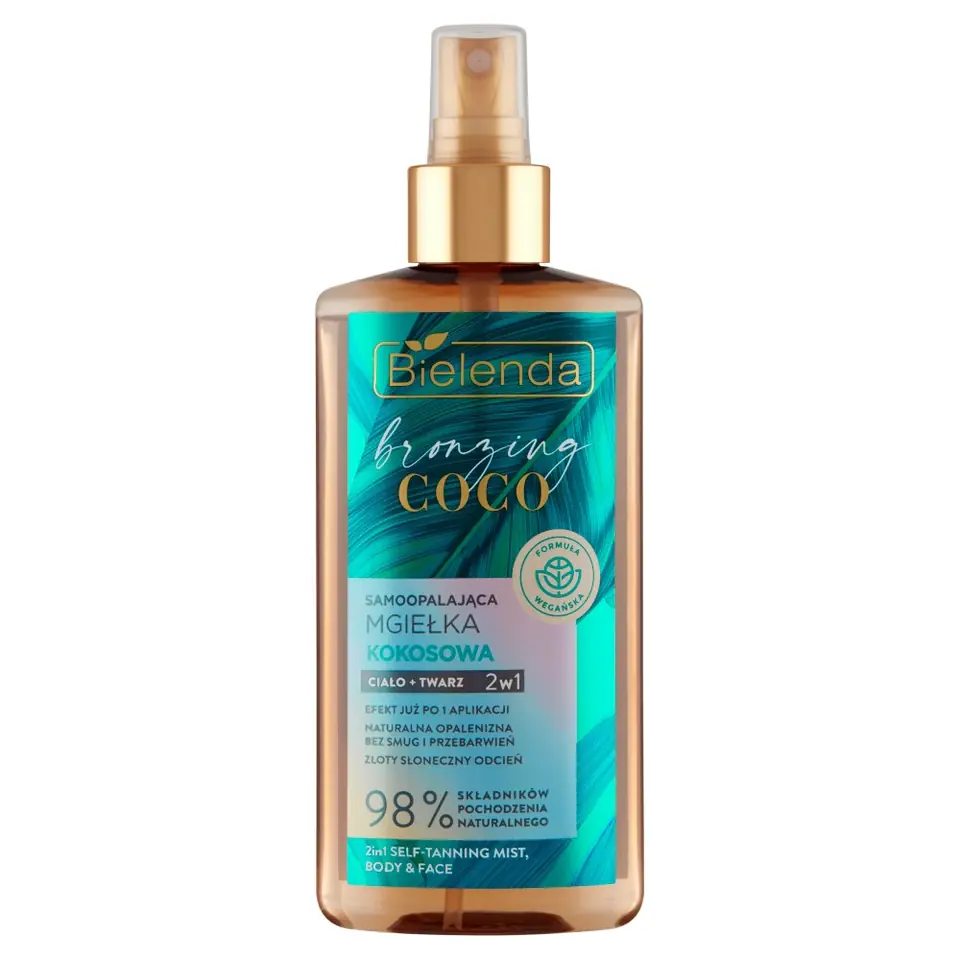 ⁨Bielenda Bronzing Coco Self-Tanning Coconut Mist for Body and Face 2in1 150ml⁩ at Wasserman.eu