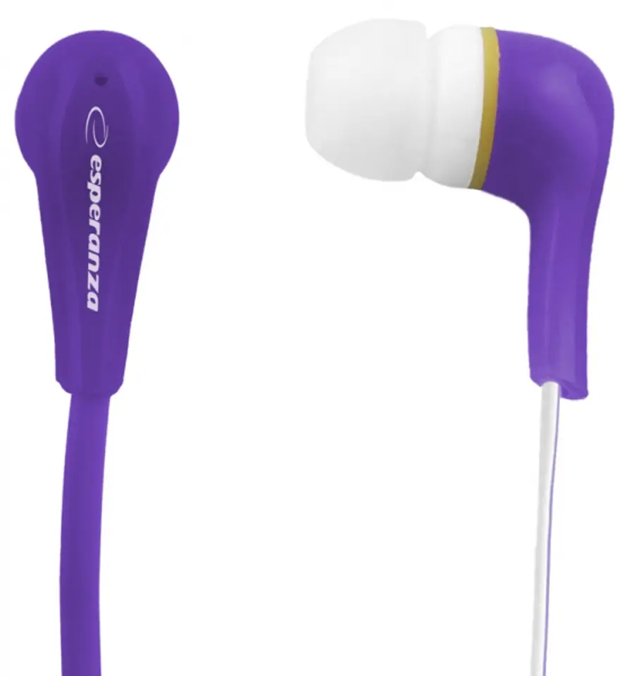 ⁨EH146V Lollipop In-ear Earphone Purple Esperanza⁩ at Wasserman.eu