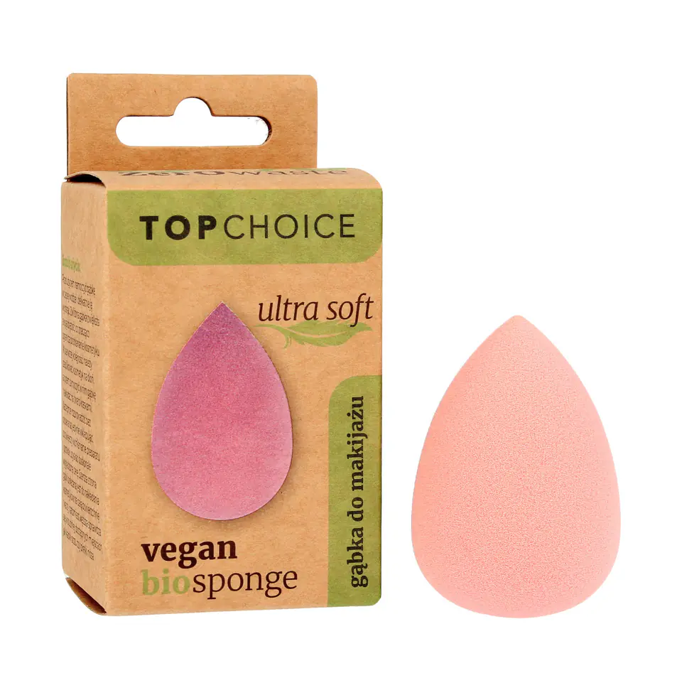 ⁨Top Choice Bio Sponge-Blender for Makeup Ultra Soft - vegan⁩ at Wasserman.eu