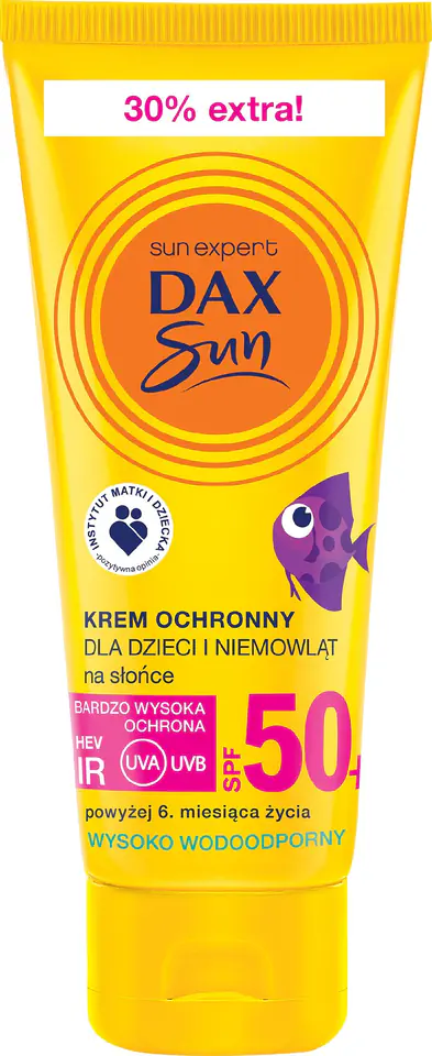 ⁨DAX OP Krem dla dzieci SPF50+⁩ w sklepie Wasserman.eu