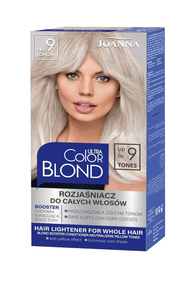 ⁨JOANNA ROZJAŚNIACZ COLOR BLOND d/całych włosów 9T⁩ w sklepie Wasserman.eu