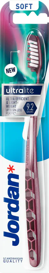 ⁨Jordan Ultralite Toothbrush - soft 1pcs - color mix⁩ at Wasserman.eu