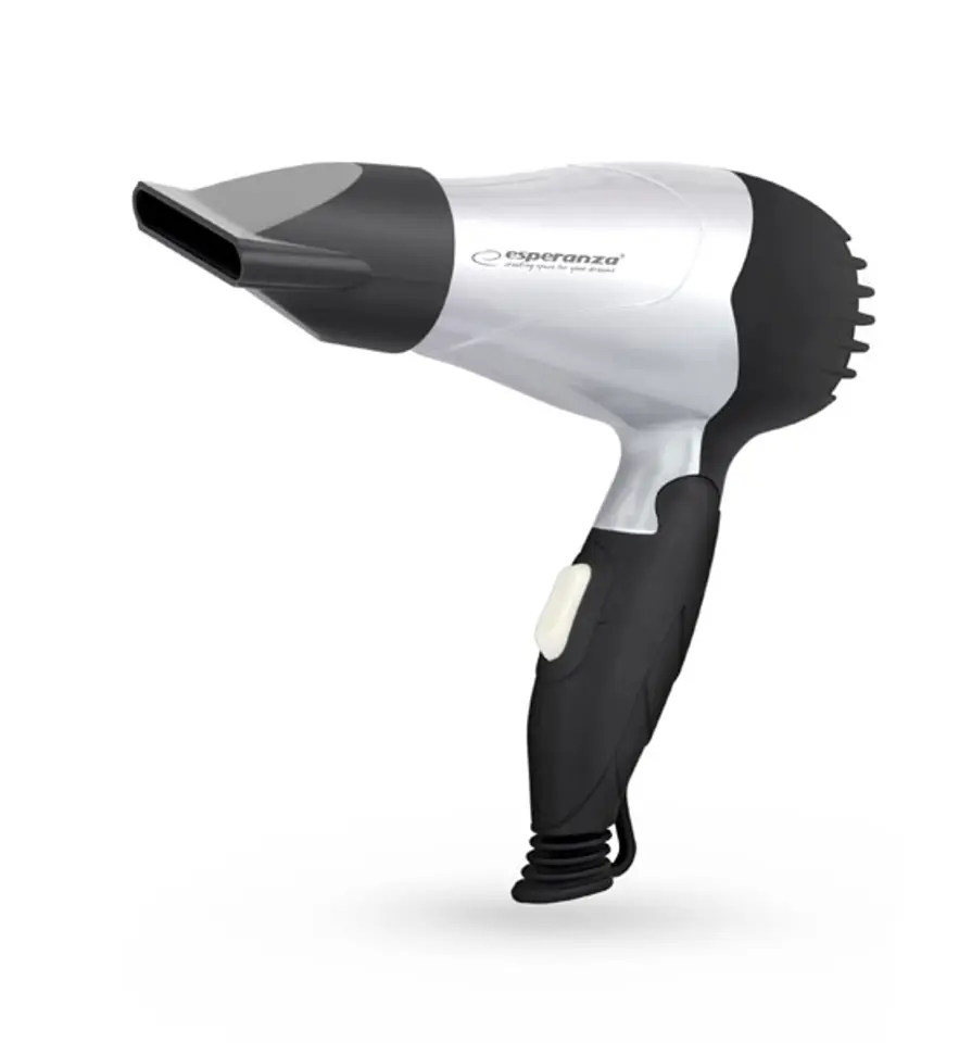 ⁨EBH002S Hair dryer Venus silver black⁩ at Wasserman.eu