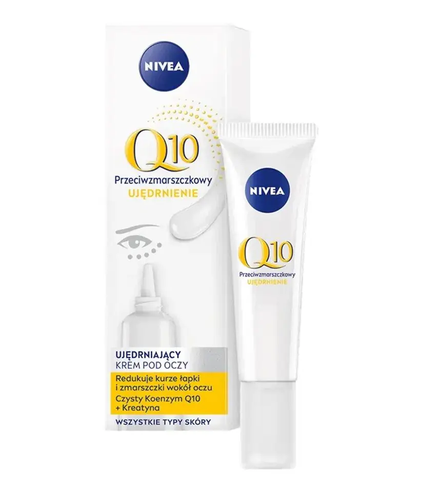 ⁨Nivea Q10 Przeciwzmarszczkowy krem pod oczy Ujędrnienie 15ml⁩ w sklepie Wasserman.eu