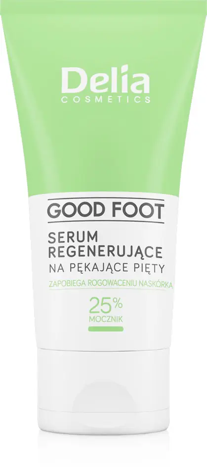 ⁨Delia Cosmetics Good Foot Serum regenerujące na pękające pięty - 25% Mocznik 60ml⁩ w sklepie Wasserman.eu