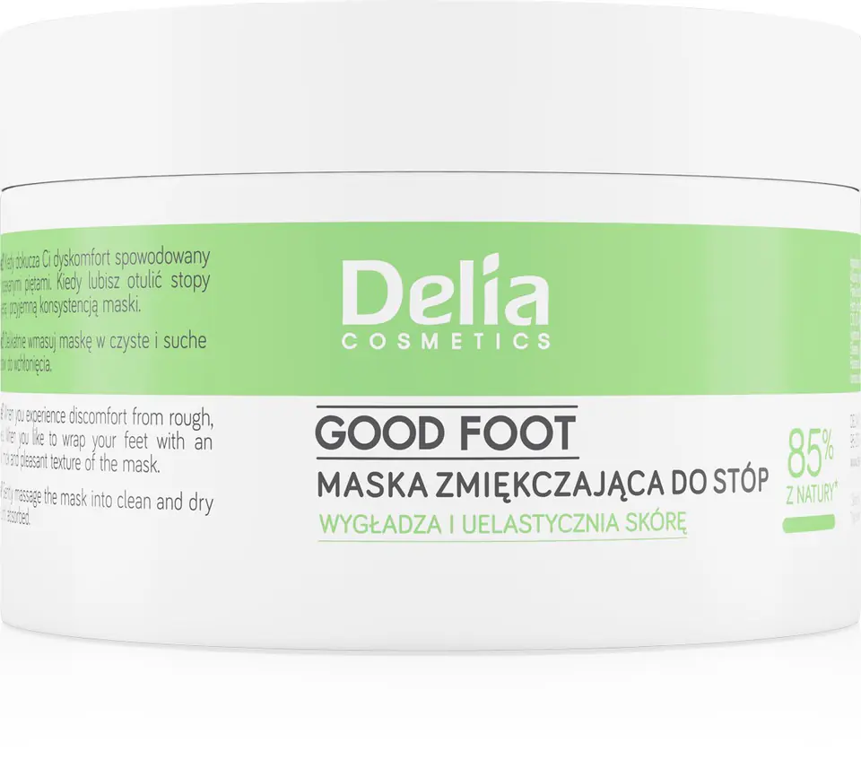 ⁨Delia Cosmetics Good Foot Softening Mask for Feet 90g⁩ at Wasserman.eu