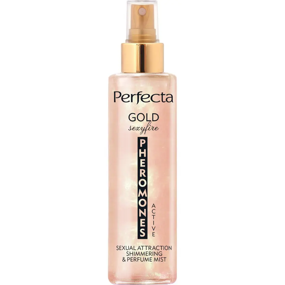 ⁨Perfecta Pheromones Active Perfumowana Mgiełka do ciała Gold Sexyfire 200ml⁩ w sklepie Wasserman.eu