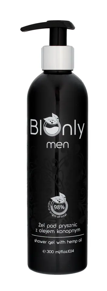 ⁨BIOnly Men Shower Gel with Hemp Oil 300ml⁩ at Wasserman.eu