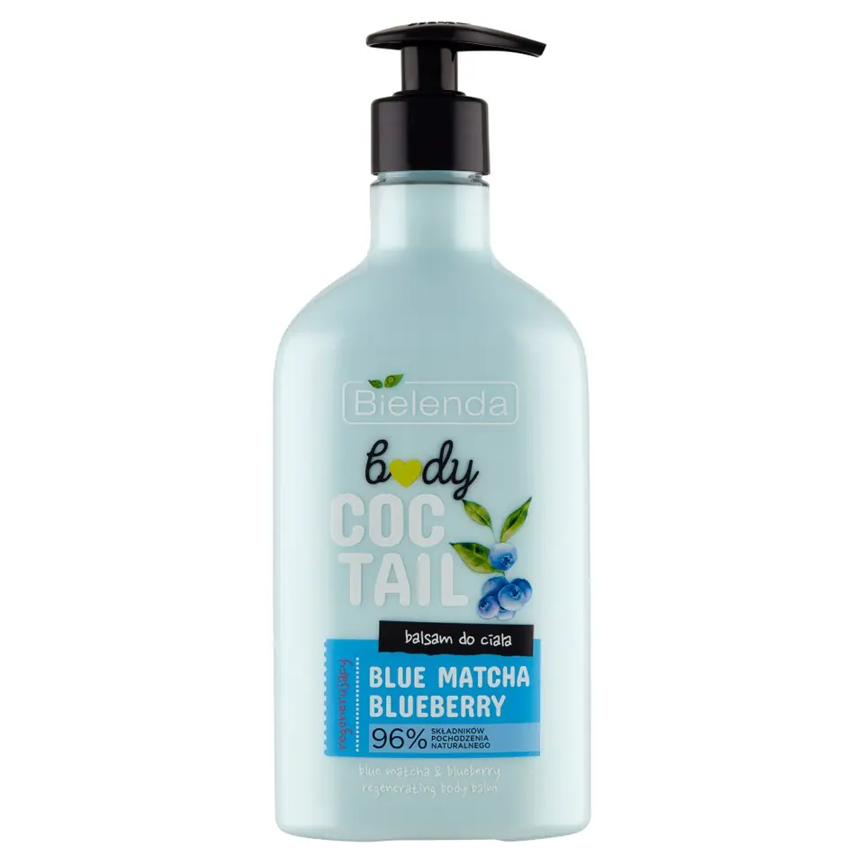 ⁨Bielenda Body Coctail Balsam do ciała regenerujący Blue Matcha & Blueberry 400ml⁩ w sklepie Wasserman.eu