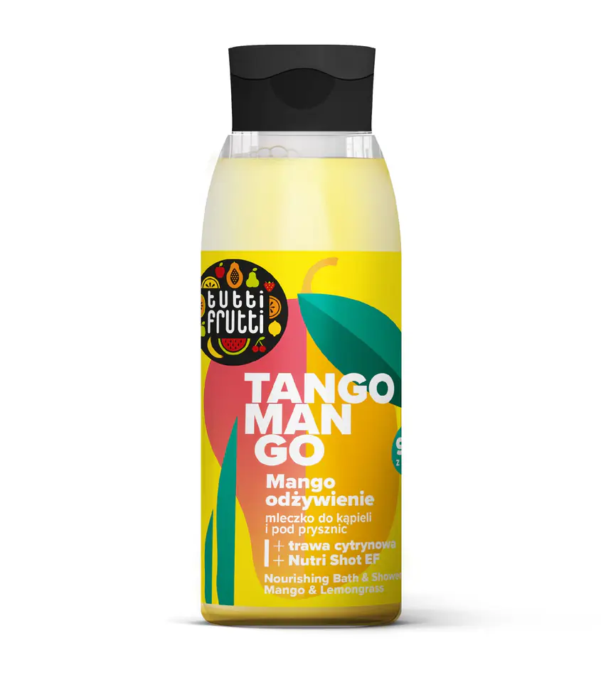 ⁨Farmona Tutti Frutti Tango Mango Mleczko do kąpieli i pod prysznic Mango Odżywienie 400ml⁩ w sklepie Wasserman.eu