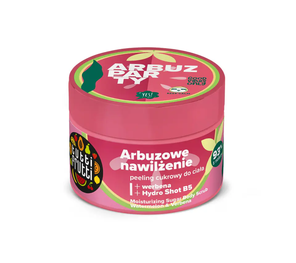 ⁨Farmona Tutti Frutti Arbuz Party Peeling cukrowy do ciała Arbuzowe Nawilżenie 300g⁩ w sklepie Wasserman.eu