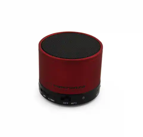 ⁨EP115C Bluetooth Lautsprecher FM Ritmo burgundy Esperanza⁩ im Wasserman.eu