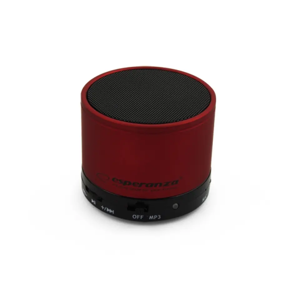 EP115C Głośnik Bluetooth FM Ritmo bordowy Esperanza w sklepie Wasserman.eu