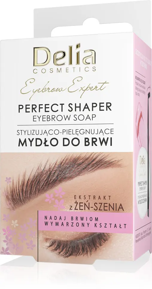 ⁨Delia Cosmetics Eyebrow Expert Stylizująco-Pielęgnujące Mydło do brwi 10ml⁩ w sklepie Wasserman.eu