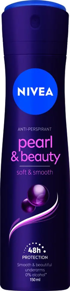 ⁨NIVEA DEO Spray damski PEARL&BEAUTY BLACK&⁩ w sklepie Wasserman.eu