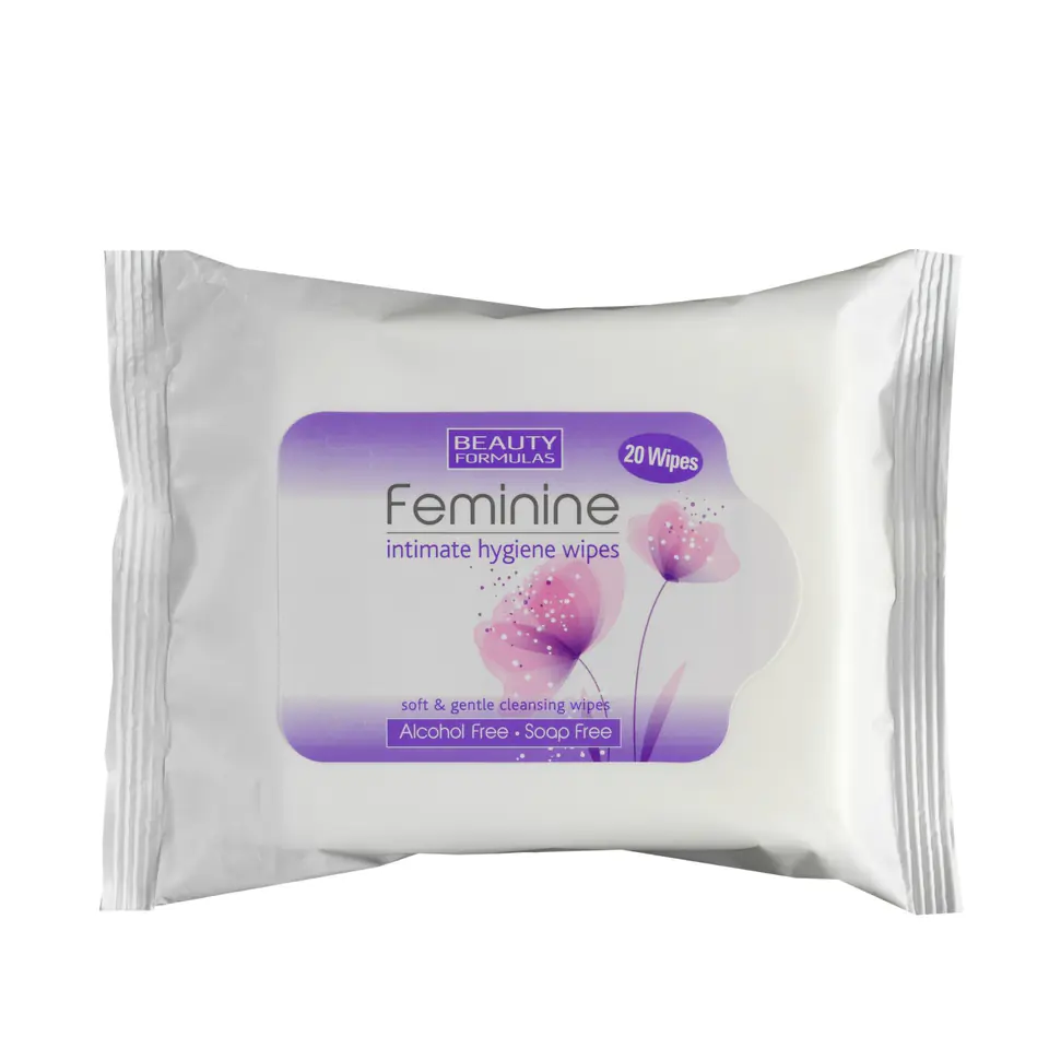 ⁨Beauty Formulas Feminine Intimate Hygiene Wipes 1op.-20pcs⁩ at Wasserman.eu