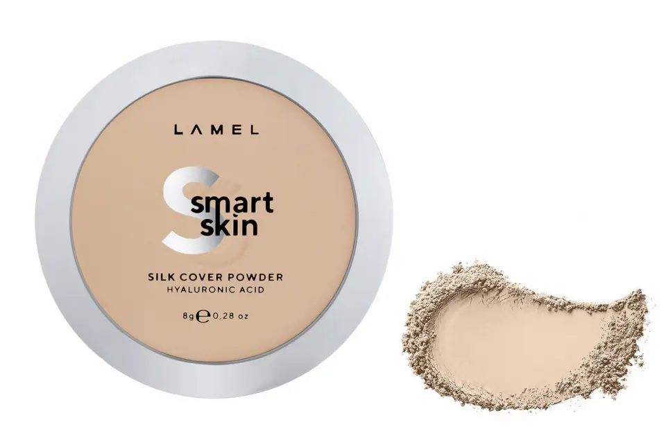 ⁨LAMEL Smart Skin Compact Face Powder Silk Cover No. 401 8g⁩ at Wasserman.eu