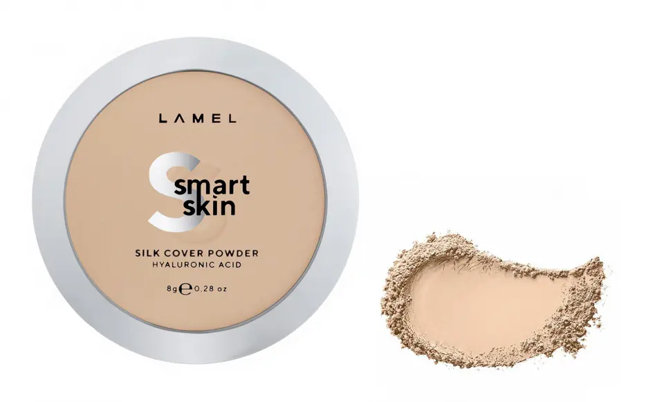 ⁨LAMEL Smart Skin Compact Face Powder Silk Cover No. 404 8g⁩ at Wasserman.eu