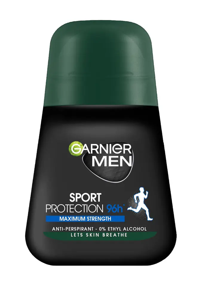 ⁨Garnier Men Deodorant roll-on Sport Protection 96h - Maximum Strenght 50ml⁩ at Wasserman.eu