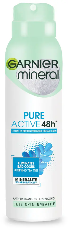 ⁨GAR DEO spray 150ml new PURE ACTIVE ( 1121)⁩ at Wasserman.eu