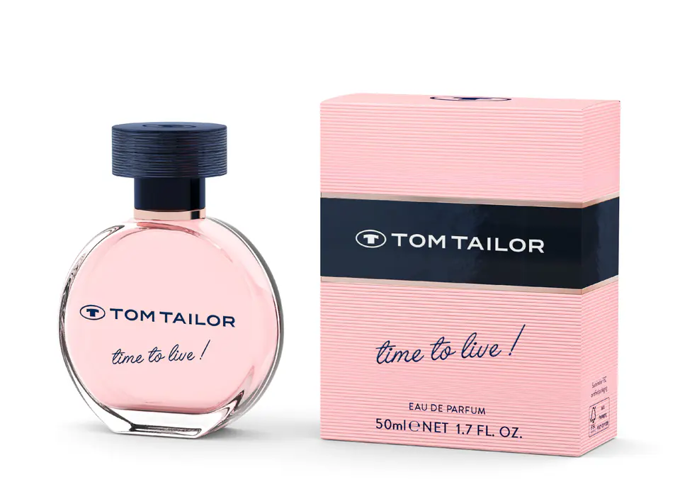 ⁨Tom Tailor Time To Live! Eau de Parfum for Women 50ml⁩ at Wasserman.eu