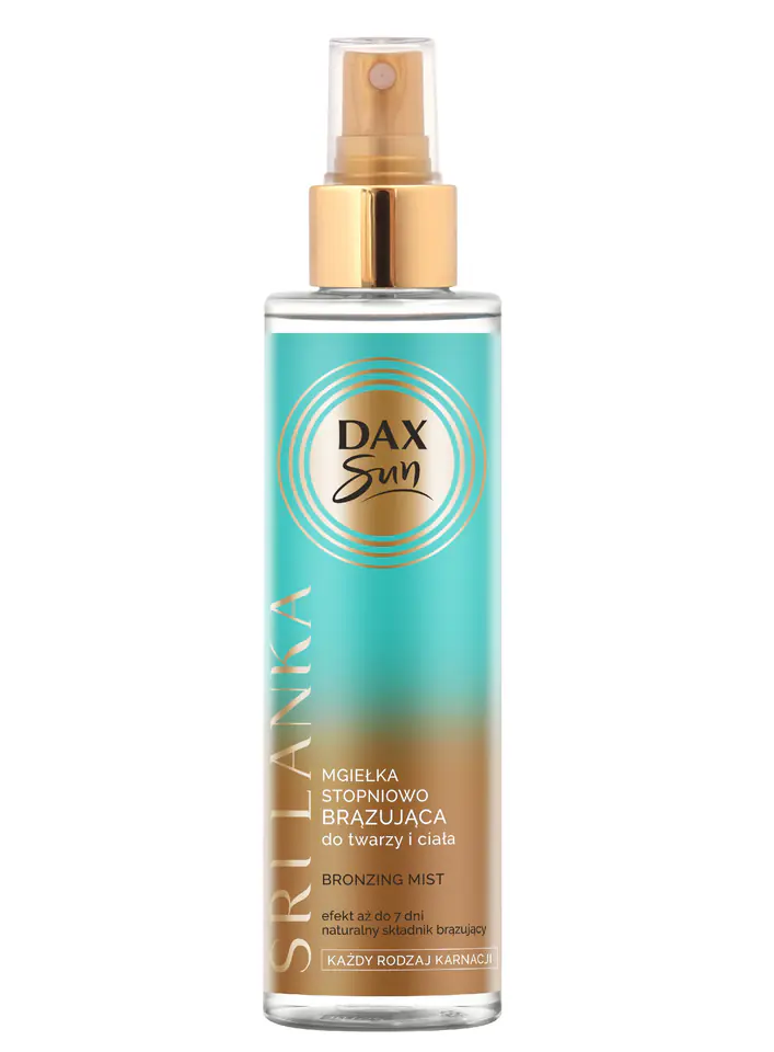 ⁨Dax Sun Gradual bronzing mist for face and body SRI LANKA - any type of complexion 200ml⁩ at Wasserman.eu