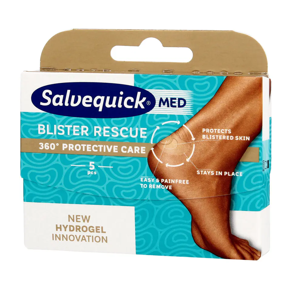 ⁨Salvequick Med Blister Rescue Blister Patches 360 Protective Care 1op.-5pcs⁩ at Wasserman.eu