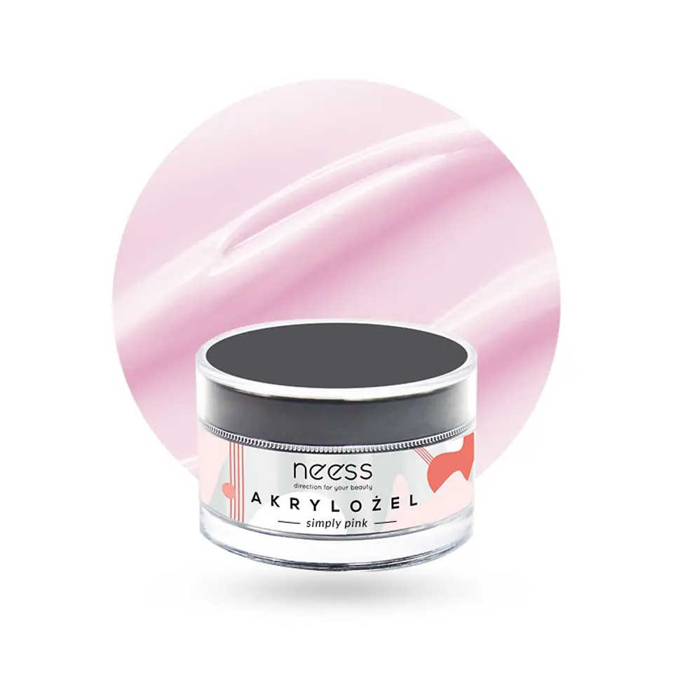 ⁨DONEGAL Akrylożel do paznokci - Simply Pink (7889)  15g⁩ w sklepie Wasserman.eu