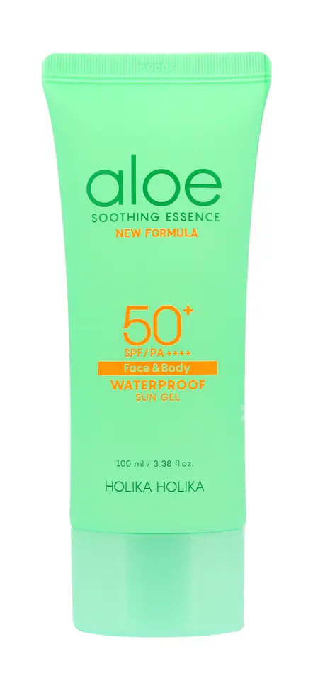 ⁨Holika Holika Aloe Soothing Essence Wodoodporny Żel na słońce SPF50+  100ml⁩ w sklepie Wasserman.eu