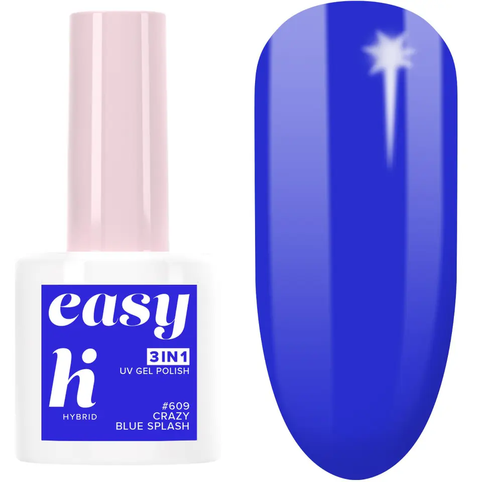 ⁨Hi Hybrid Hybrid paint Easy 3in1 Lunapark #609 Crazy Blue Splash 5ml⁩ at Wasserman.eu