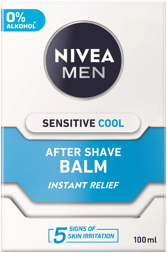 ⁨Nivea Men After Shave Balm Sensitive Cool 100ml⁩ at Wasserman.eu