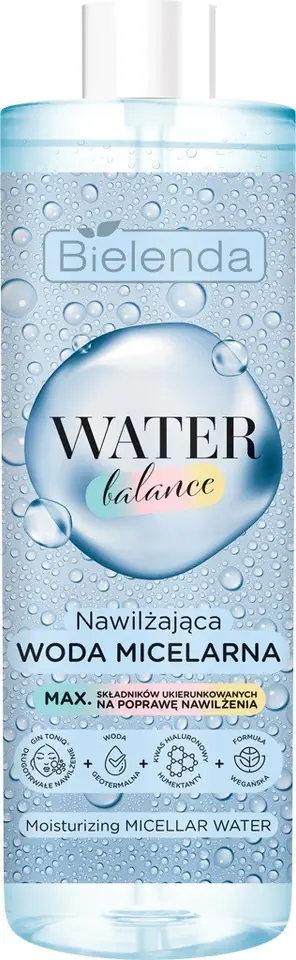 ⁨Bielenda Water Balance Nawilżająca Woda micelarna 400ml⁩ w sklepie Wasserman.eu