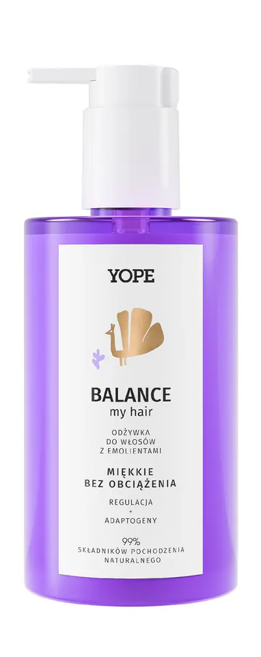 ⁨Yope hair Balance Odżywka do włosów z emolientami 300 ml⁩ w sklepie Wasserman.eu