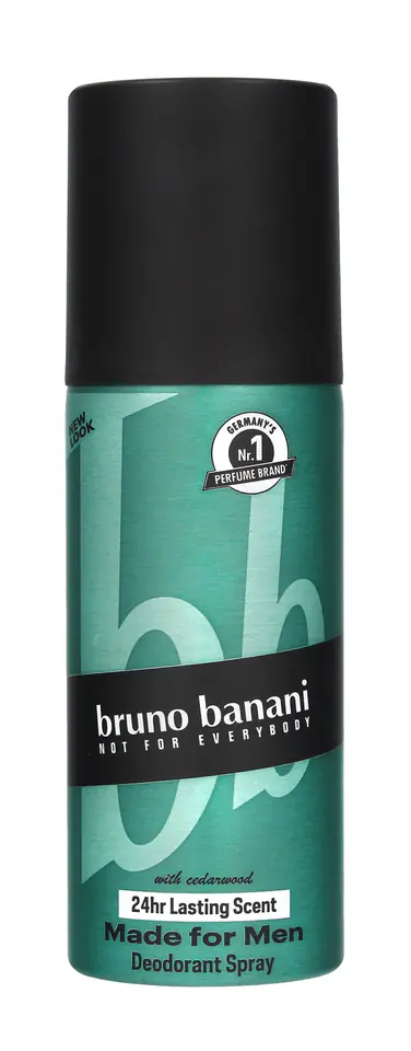 ⁨Bruno Banani Made for Men Deodorant - spray 150ml⁩ at Wasserman.eu