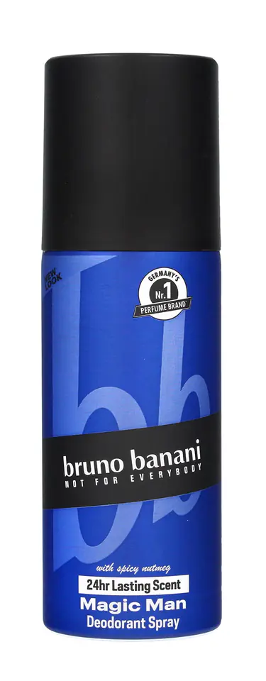 ⁨Bruno Banani Magic Man Deodorant - spray 150ml⁩ at Wasserman.eu