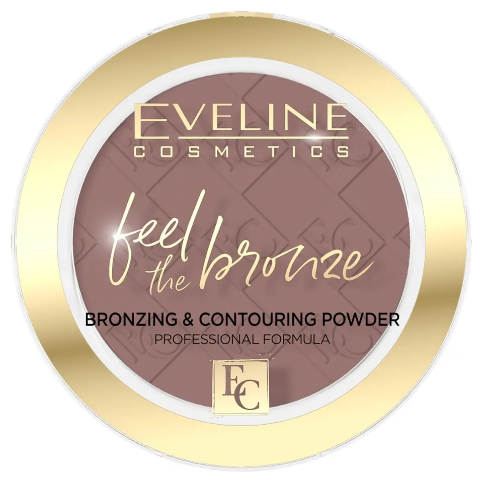 ⁨Eveline Feel The Bronze Puder brązująco-konturujący nr 02 Chocolate Cake 4g⁩ w sklepie Wasserman.eu