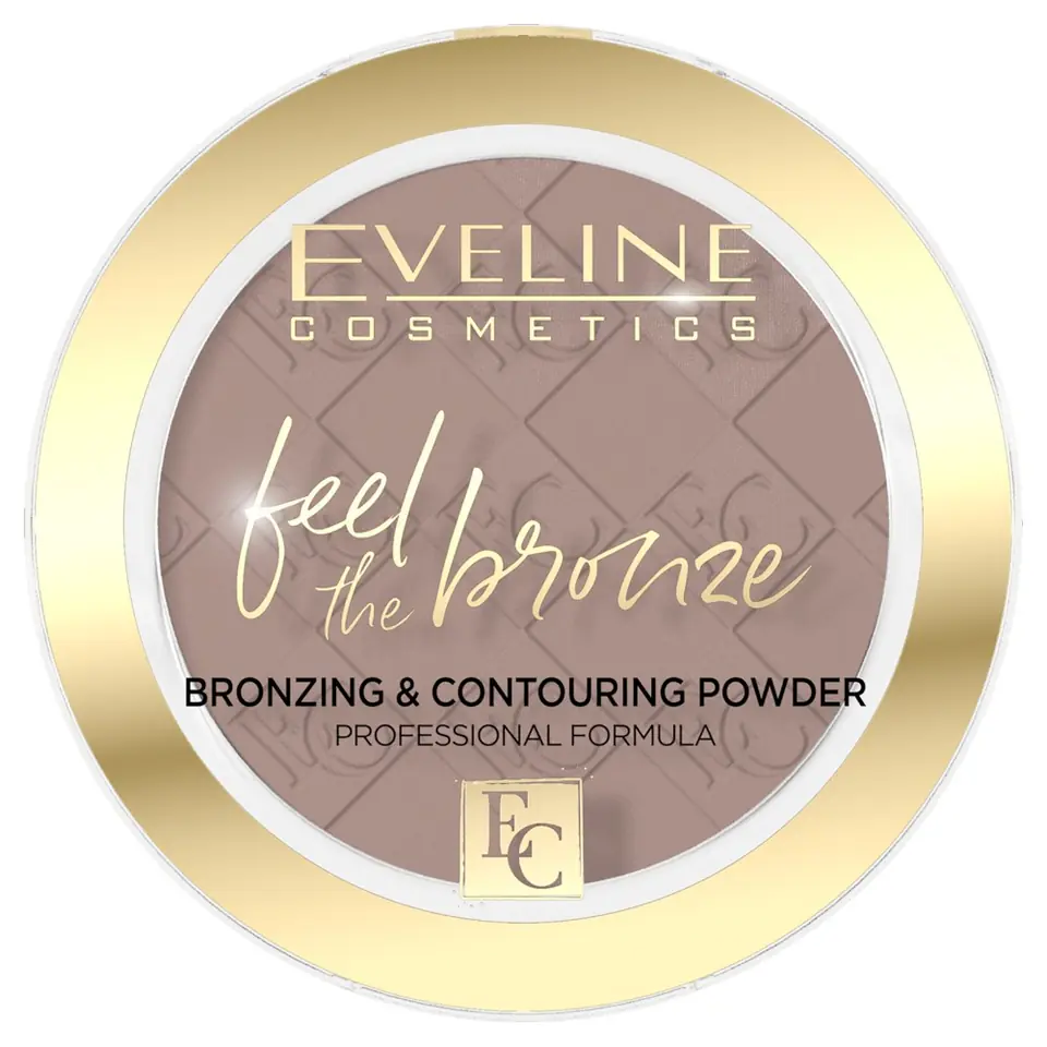 ⁨Eveline Feel The Bronze Puder brązująco-konturujący nr 01 Milky Way 4g⁩ w sklepie Wasserman.eu